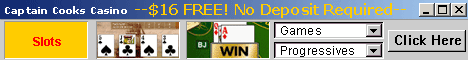 Win at casino games with Captain Cooks Casino